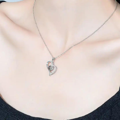 100 I love you necklace