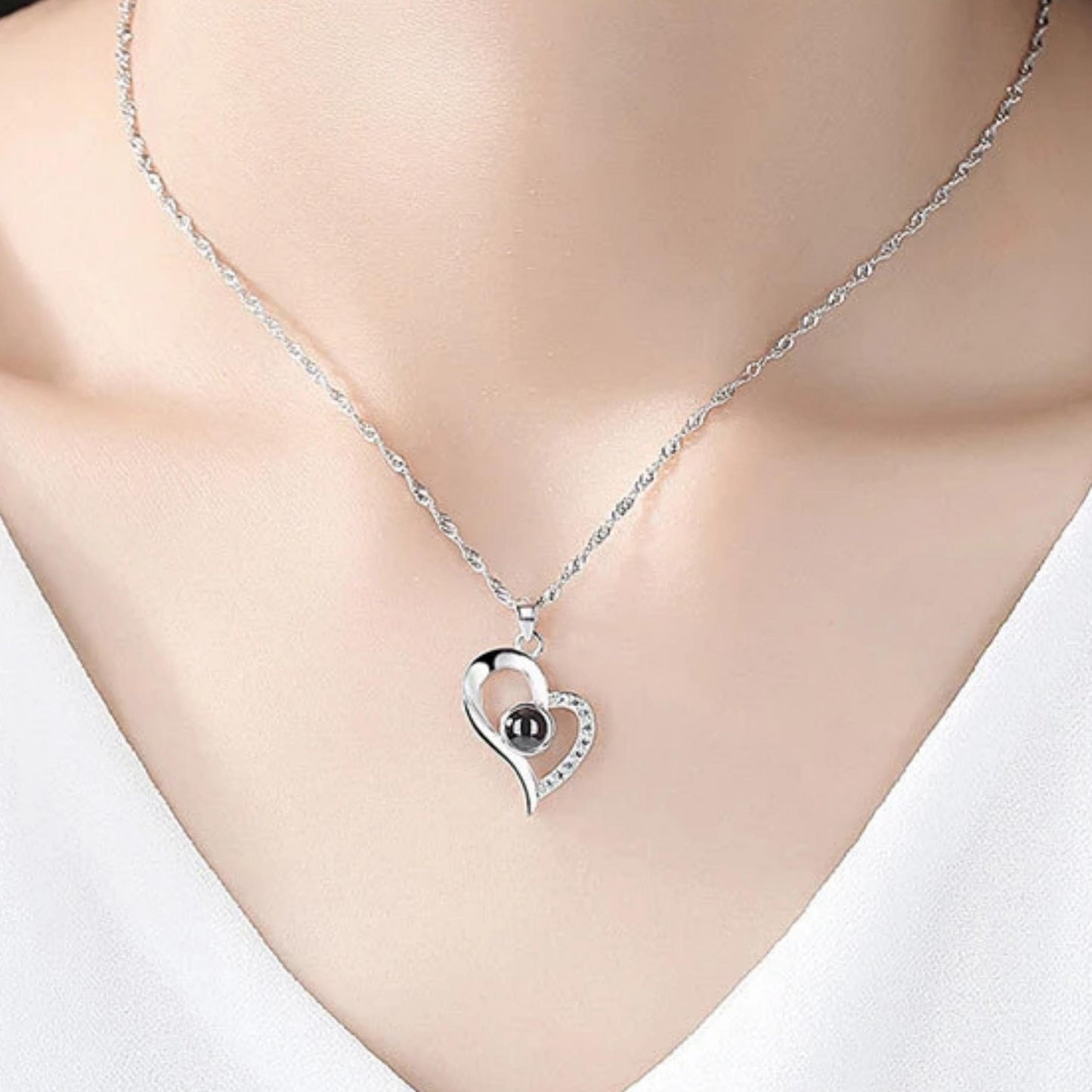 100 I love you necklace