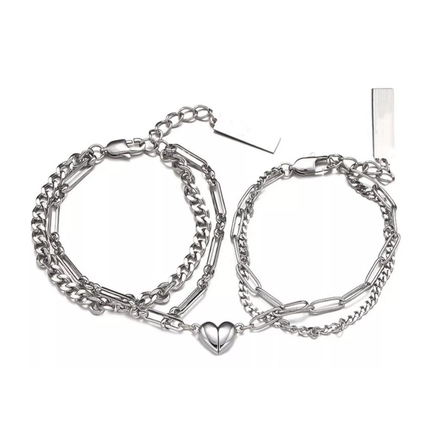 United Hearts Bracelet Set