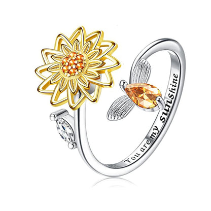 Anillo con Girasol