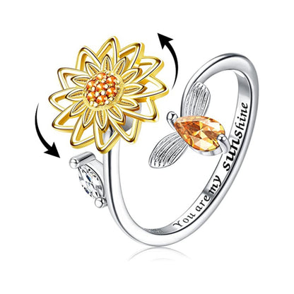 Anillo con Girasol