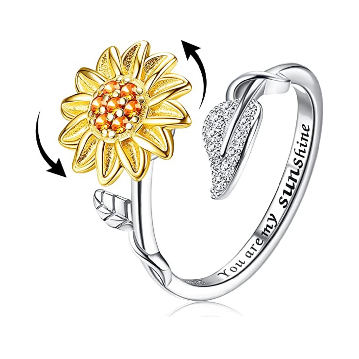 Anillo con Girasol