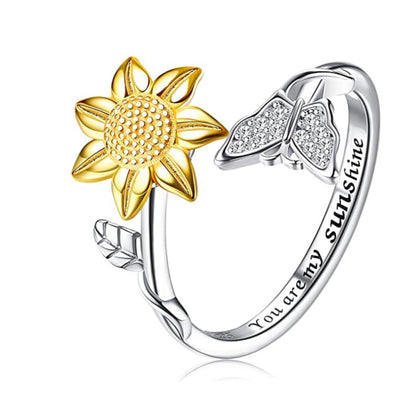 Anillo con Girasol