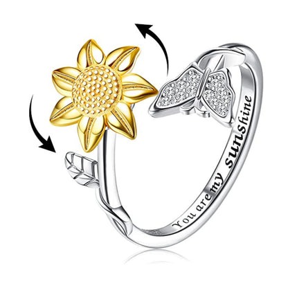 Anillo con Girasol