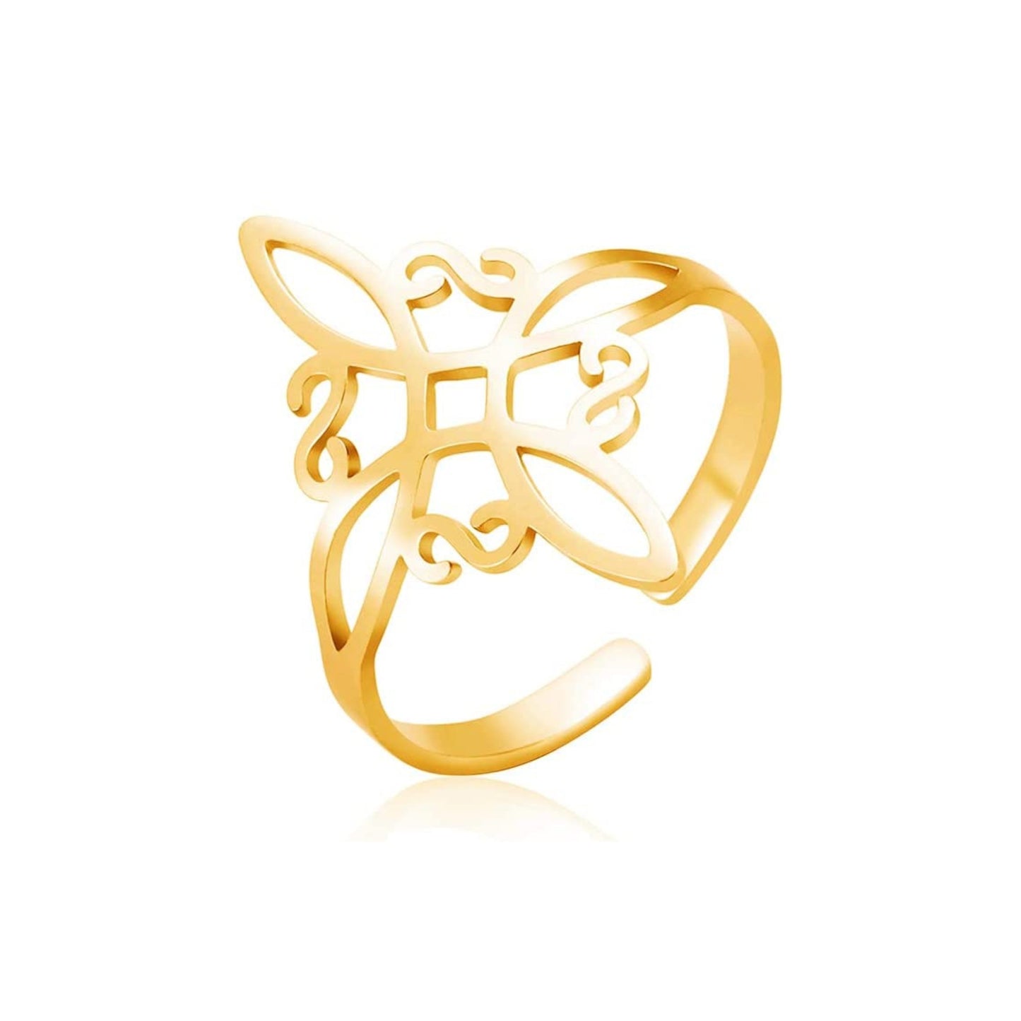 Anillo de Amor Nudo Brujas