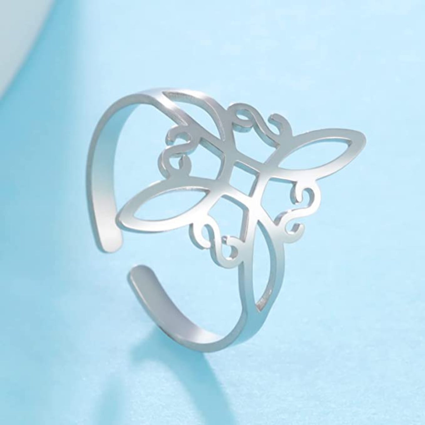 Anillo de Amor Nudo Brujas