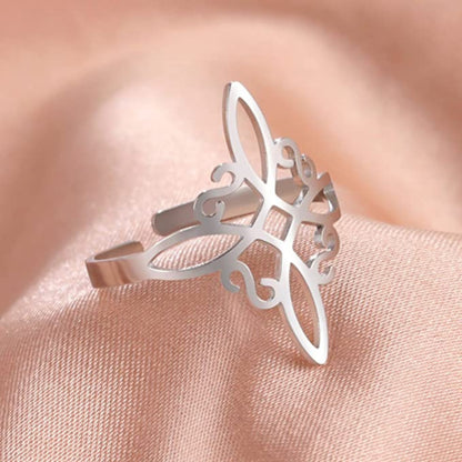 Anillo de Amor Nudo Brujas